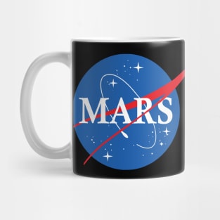 Nasa Logo Mars Mug